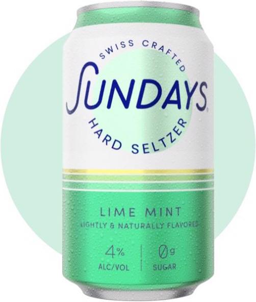 Produktbild Sundays LIME MINT DOSE Kiste / (24 x 33 cl)