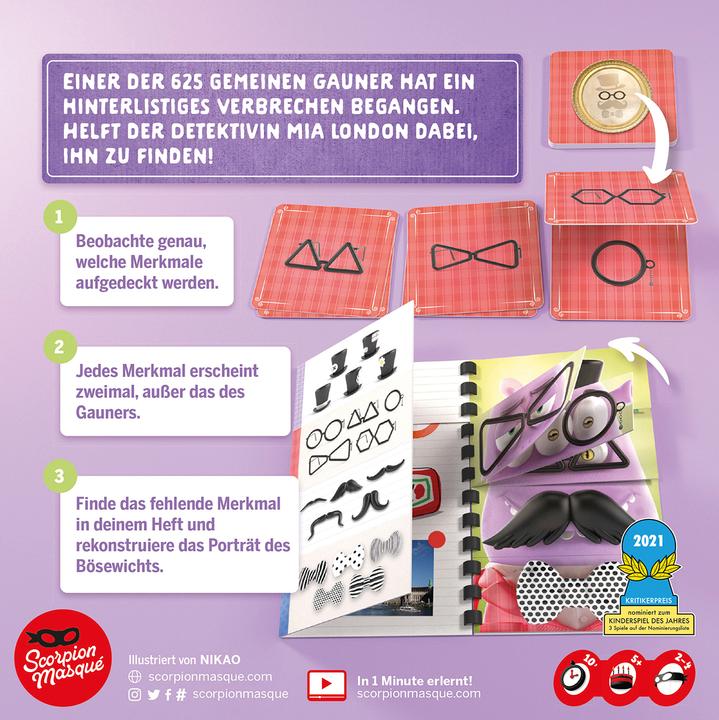 Produktbild Asmodée Mia London (Deutsch)