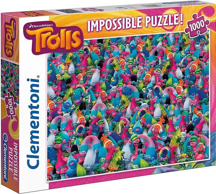 Produktbild Clementoni Impossible Trolls (1000 Teile)
