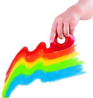 Image du produit Hape Crayons de couleur triangulaires VE6 (5 x)