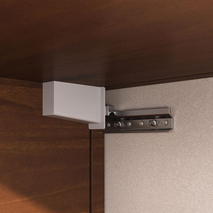 Image du produit IDIMEX Lowboard TECCA mit 3 Klappen aus Massivholz – Eiche farben