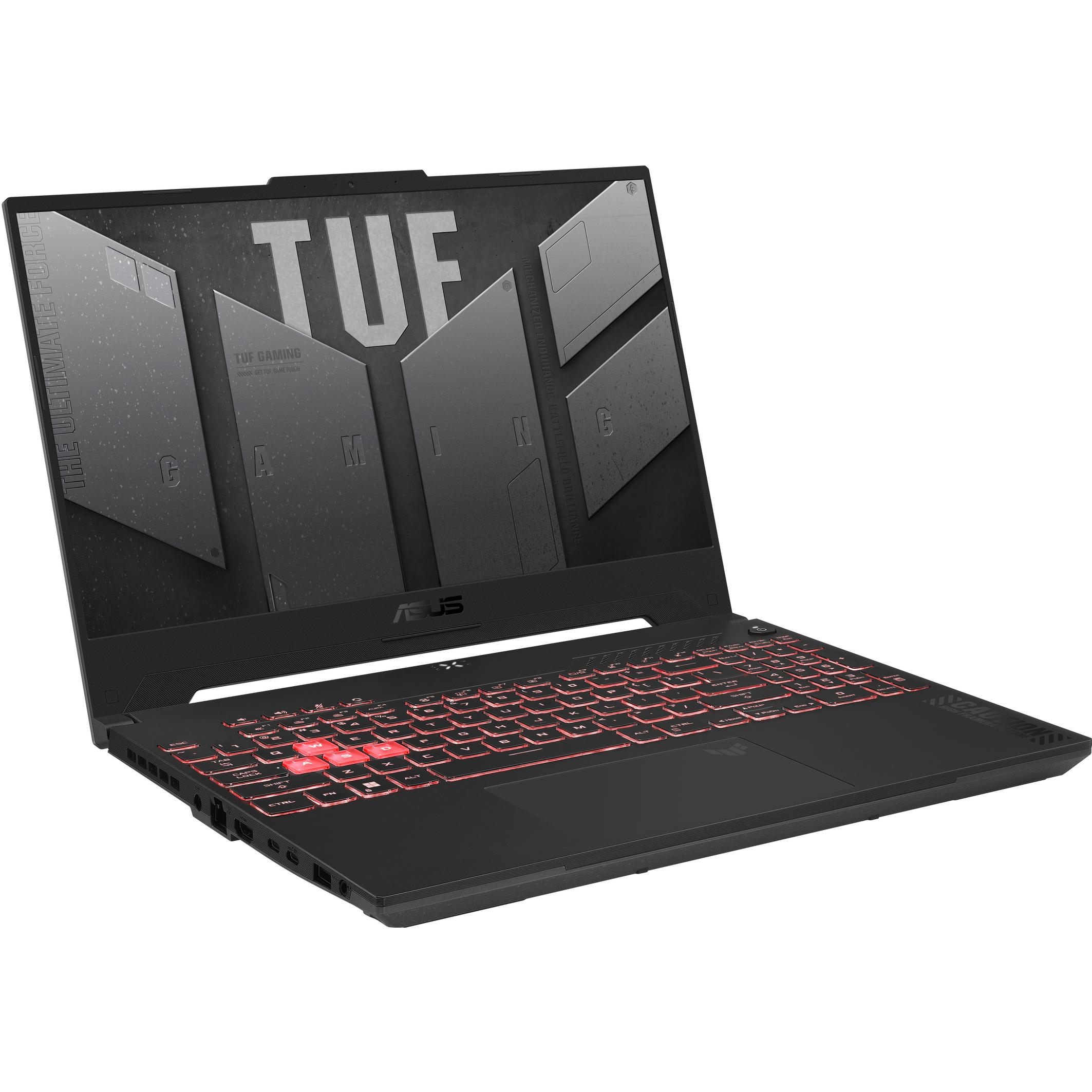 ASUS TUF Gaming A15 (15.60", 1000 GB, 16 GB, DE, AMD Ryzen 7 7435HS), Notebook, Grau