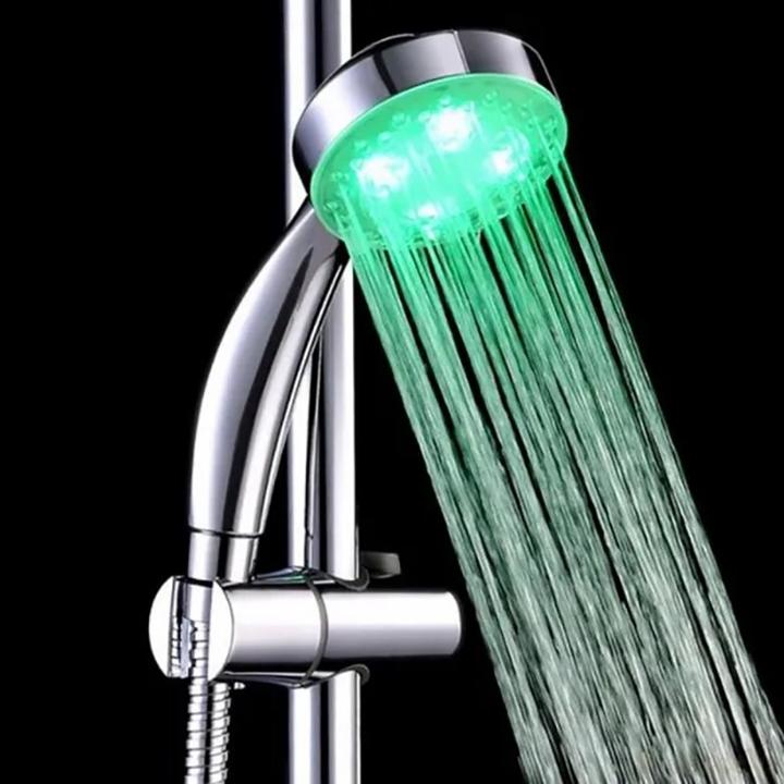 Actual product image Cbx LED shower head, shower head with 7 colours (7 Beam types)