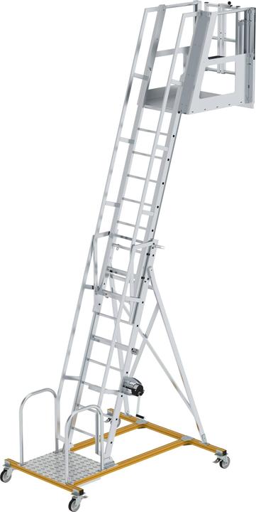 Produktbild Munk Tankwagenleiter Typ 1 mit 4 Lenkrollen (Mehrzweckleiter, 316 cm)