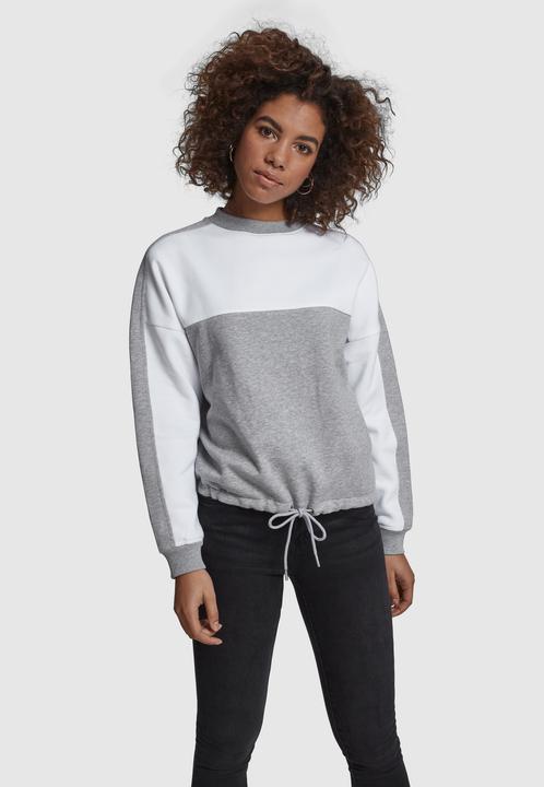 Produktbild Urban Classics Ladies Oversize 2-Tone Stripe Crew (S)