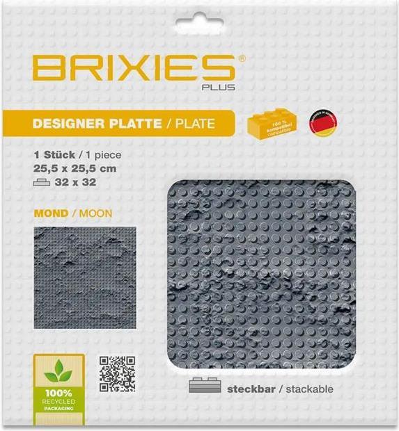 Brixies Bauplatte 32x32 Mond