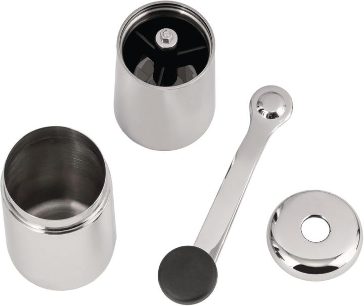 Actual product image Alessi Coffee grinder SLOW COFFEE silver-coloured