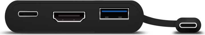 Actual product image Alogic Adapter USB-C to HDMI/USB3.0/USB-C 4K 10cm black (USB-C)