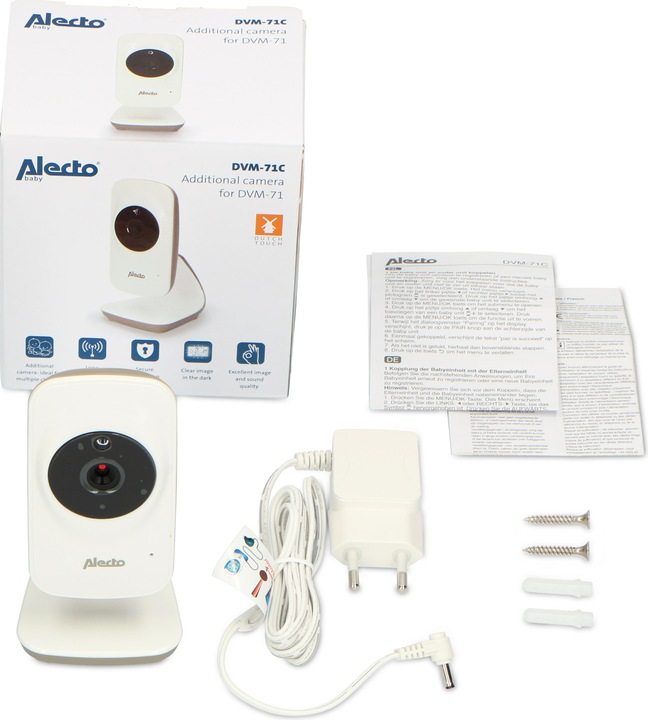 Produktbild Alecto Babyphone (Babyphone mit Kamera, 300 m)