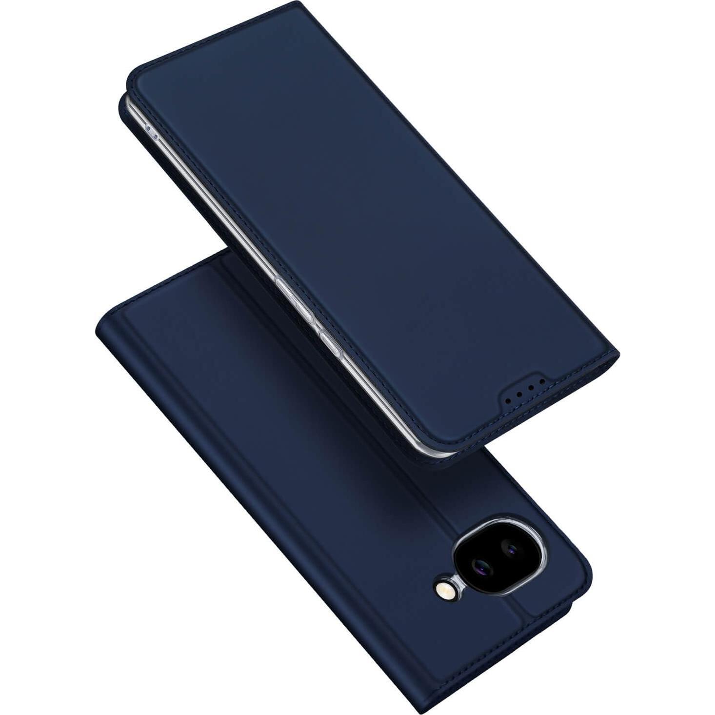 Dux Ducis Google Pixel 10a Wallet Cover Stand Card Holder - Blue (Google Pixel 10a), Cover smartphone, Blu
