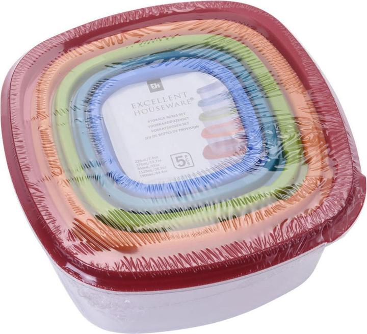 Immagine prodotto Set di scatole portaoggetti, 5 pezzi. (0.23 l)