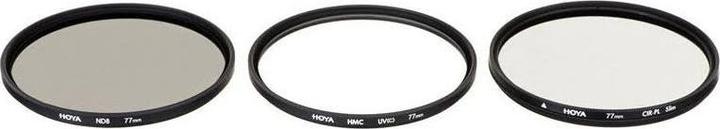 Actual product image Hoya Digital Filter Kit II (77 mm, Neutral density filter, Polarizing filter, UV filter)