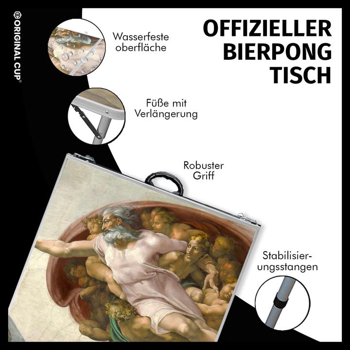 Produktbild Beer Pong Klappbarer Tisch