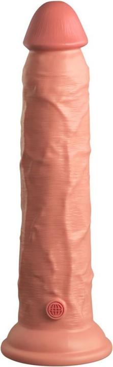 Produktbild Doc Johnson 9 Vibrating + Dual Density Silicone Cock With Remote