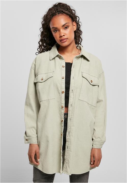 Produktbild Urban Classics Ladies Long Corduroy Overshirt (4XL)