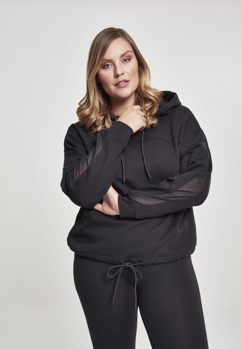 Produktbild Urban Classics Ladies Oversized Tech Mesh Inset Hoody (XL)