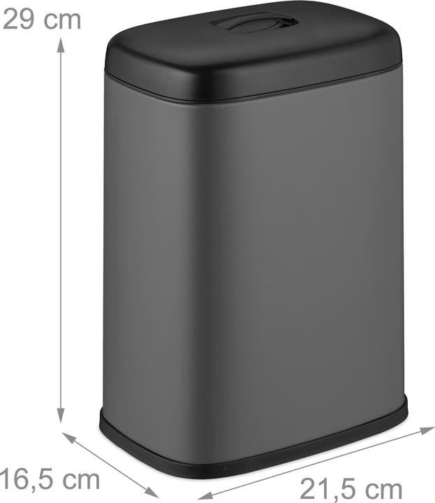 Actual product image Relaxdays waste bin (5 l)