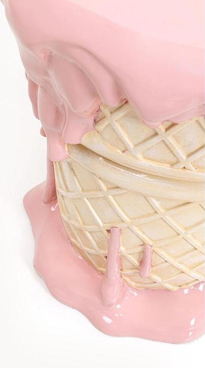 Image du produit Kare Design Hocker Ice Cream Pink Ø37cm