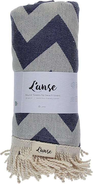 Actual product image L'Anse Zig Zag Navy Blue