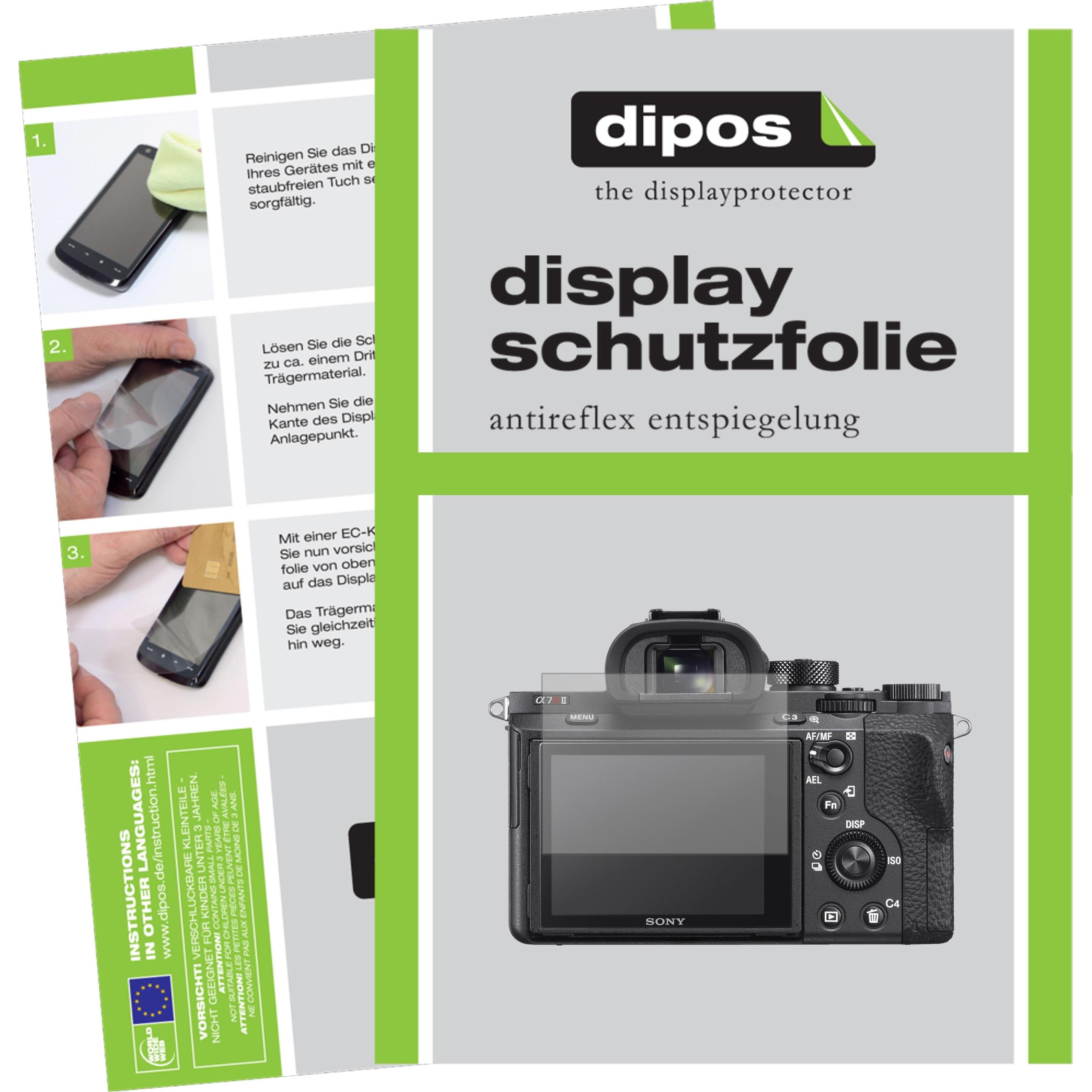 Thumbnail - Dipos Displayschutzfolie Antireflex (Optik), Digitalkamera Zubehör, Transparent