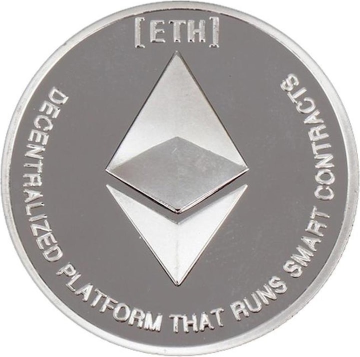 Image du produit Crypto Novelty Ethereum Cryptocurrency Souvenir Novelty Item Coin