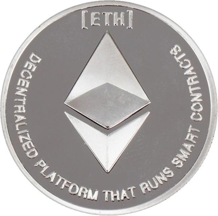Actual product image Crypto Novelty Ethereum Cryptocurrency Souvenir Novelty Item Coin