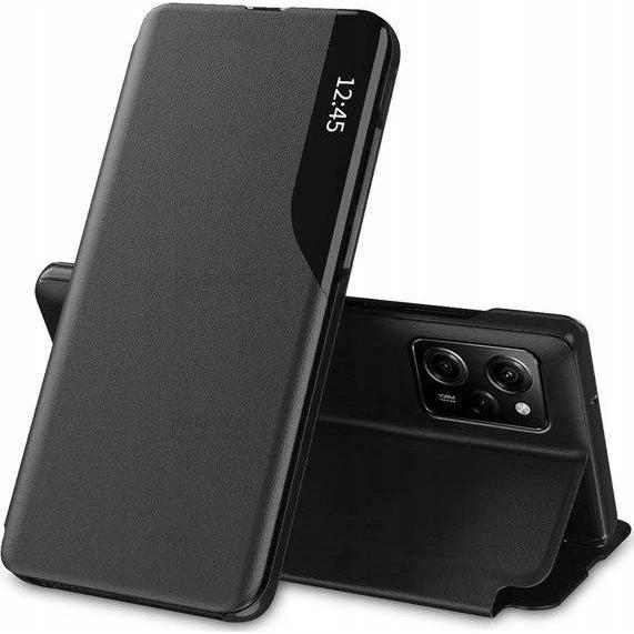 Tech-Protect Smart View Cover (Xiaomi Redmi Note 12 Pro), Smartphone Hülle, Schwarz