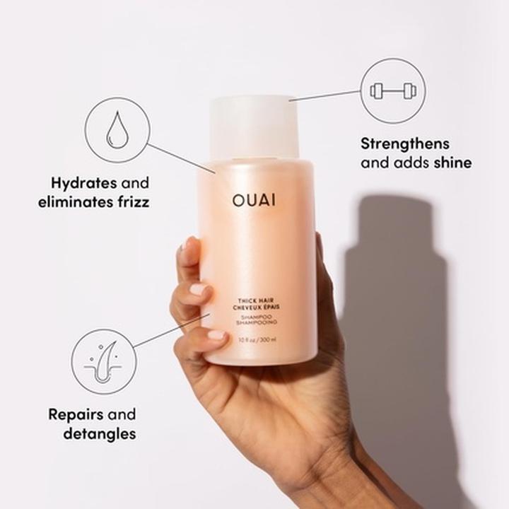Produktbild Ouai Thick Shampoo (Flüssiges Shampoo, 300 ml)