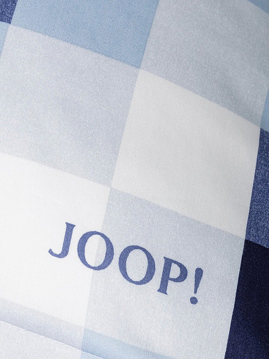 Actual product image Joop! Living JOOP Mako-Satin Bettwäsche Mesh sky (Bedding set, 140 x 200 cm, 70 x 90 cm)