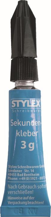 Productafbeelding Stylex Superlijm, 2st. (3 g, 3 ml)