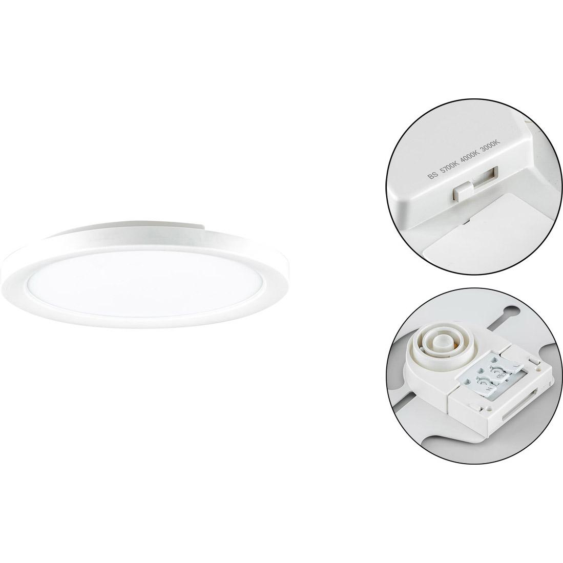 EVN-Lichttechnik, Wandleuchte + Deckenleuchte, LED-Anbauleuchte (3163 lm)