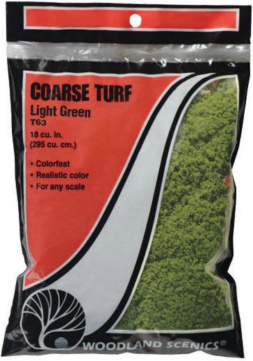 Woodland Scenics Erba, verde chiaro, grossolana
