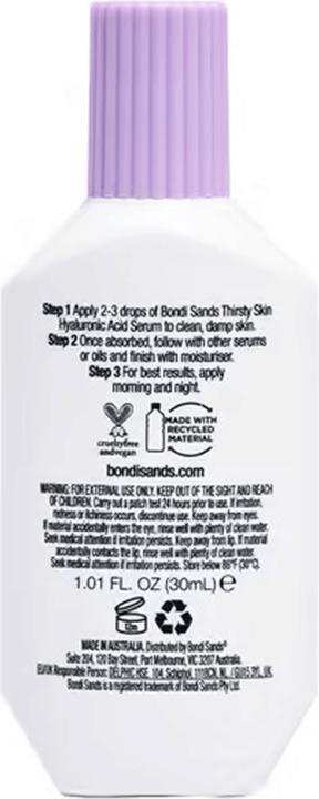 Actual product image Bondi Sands Thirsty Skin (30 ml)