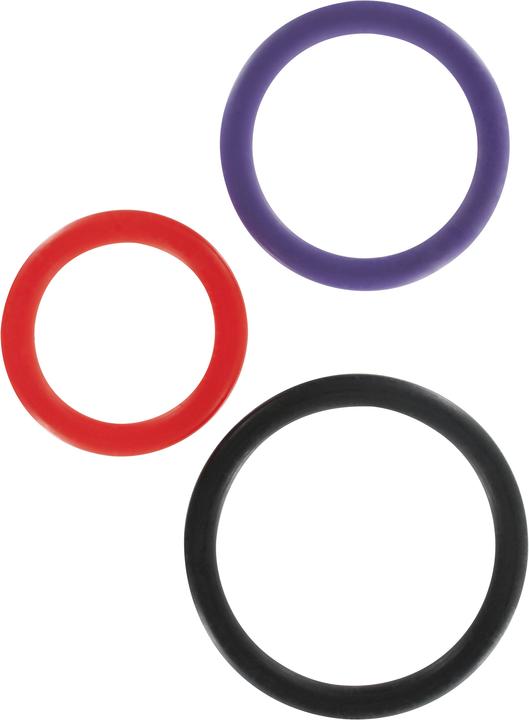 ToyJoy Triple Rings Multicolor 3Pcs
