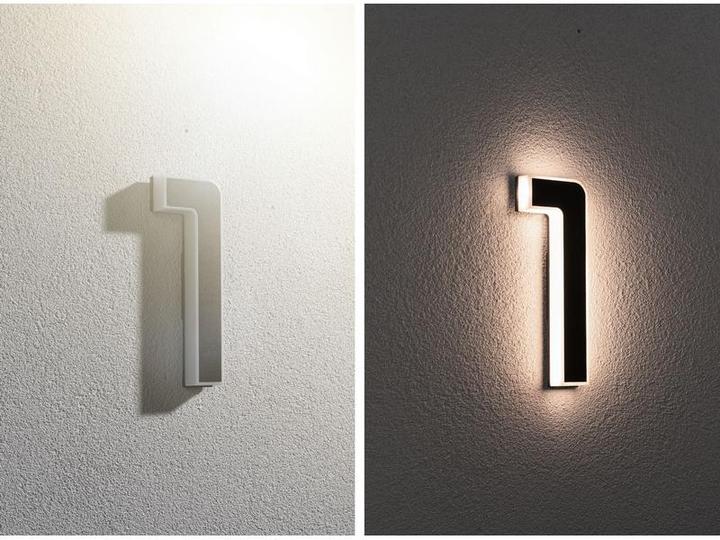 Actual product image Paulmann Solar house number (20 lm, IP44)