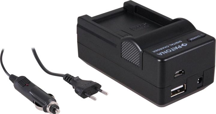 Immagine prodotto Patona Caricabatterie 4in1 per Casio Exilim EX-M2 Z3 Z4 S2 S3 M1 S1 NP-20