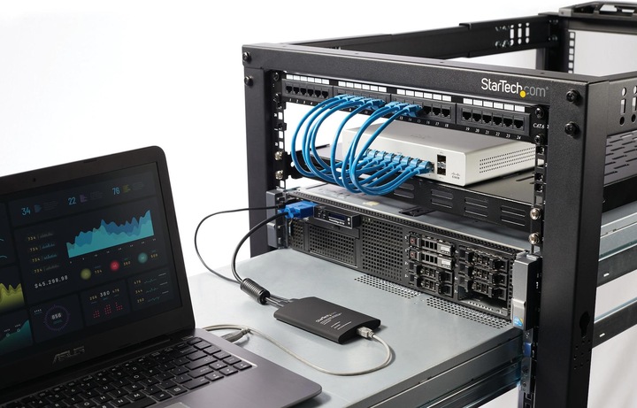 Produktbild StarTech Kvm USB Crash Cart W File Xfer