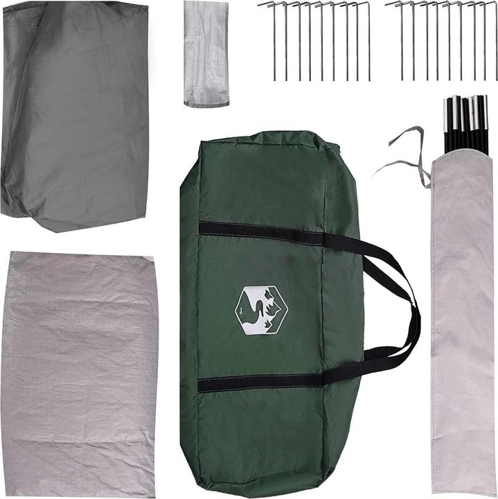 Produktbild vidaXL Campingzelt (10.90 kg, 8 Personen)