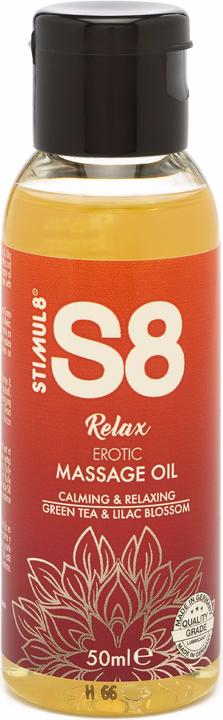 Actual product image Stimul8 S8 Massage Oil 50ml (50 ml)