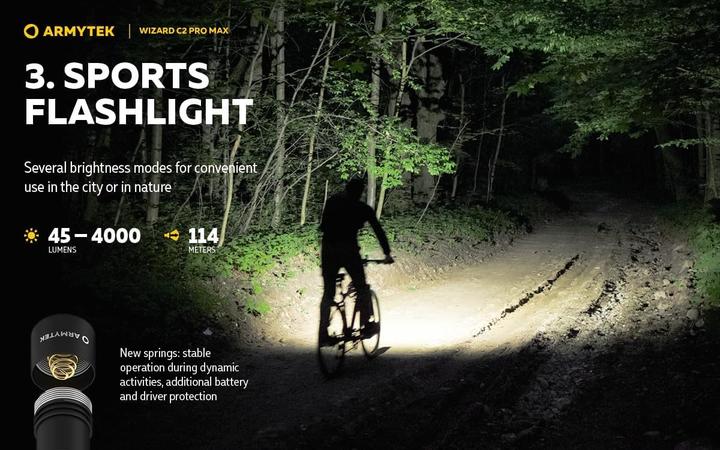 Produktbild ArmyTek Wizard C2 Pro Max (12.15 cm, 4000 lm)