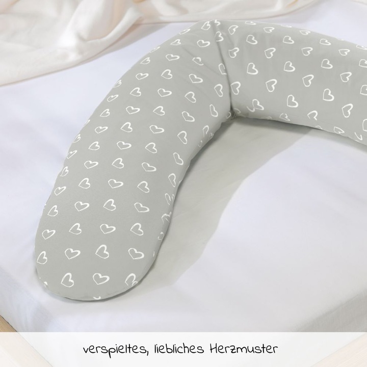 Produktbild Theraline Stillkissen "Das Komfort" mit Microperlenfüllung inkl. Bezug 180 cm (180 cm)