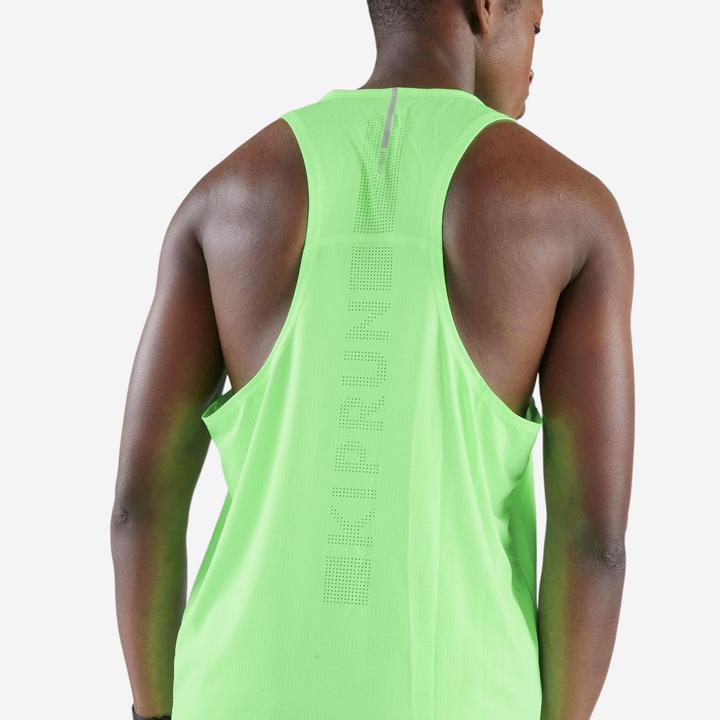 Actual product image Kiprun Lauf-Tanktop - 900 Light neongrün (XXL)