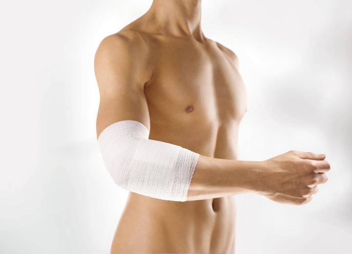 Actual product image Lohmann & Rauscher adhesive fixation bandage white
