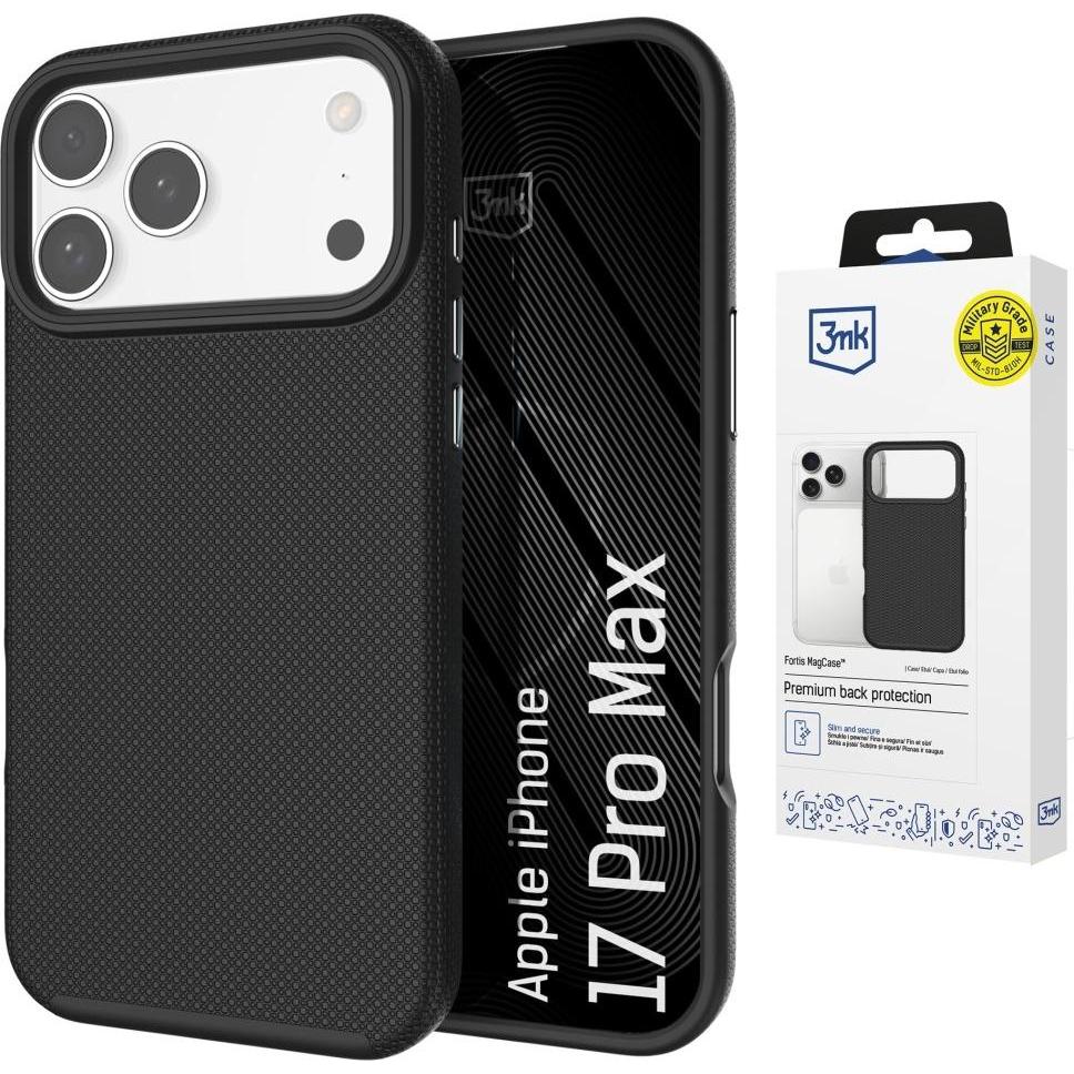 3MK Apple iPhone 17 Pro Max - Fortis MagCase (Apple iPhone 17 Pro Max), Cover smartphone