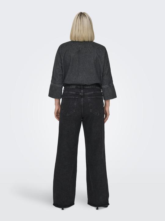 Immagine prodotto Only CARJUICY Hohe Taille Weiter Beinschnitt Jeans Jeans mit weitem Bein (W42/L30)