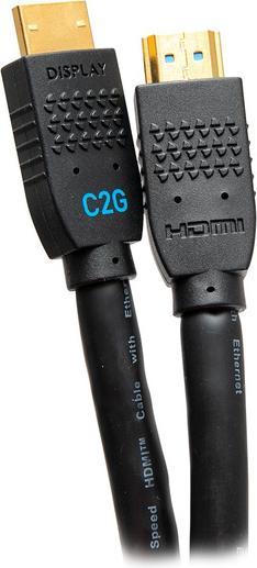 Actual product image C2G (50ft) Performance Series Ultraflexible High-Speed Active HDMI® Cable - Flush Mount, CMG (15.24 m, HDMI)