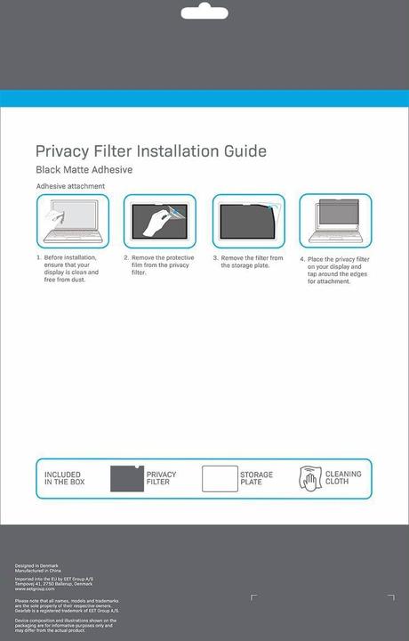Produktbild Gearlab Adhesive Privacy Filter 13.5 (13.50", 3:2)