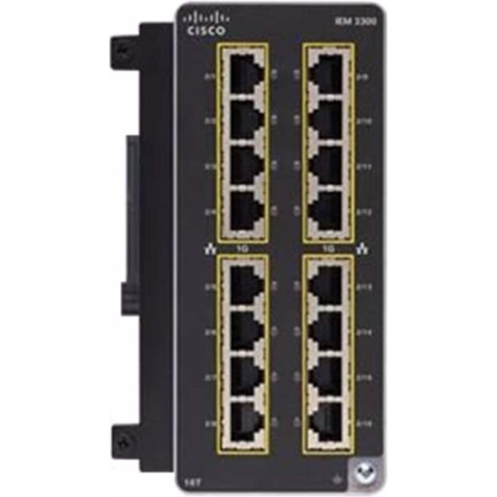 Cisco CATALYST IE3300 (16 Ports), Netzwerk Switch, Schwarz