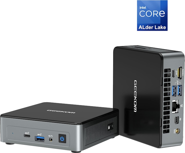 Image du produit Geekom Mini Air 12 (Intel N100, 16 Go, 512 Go, Intel UHD Graphics)