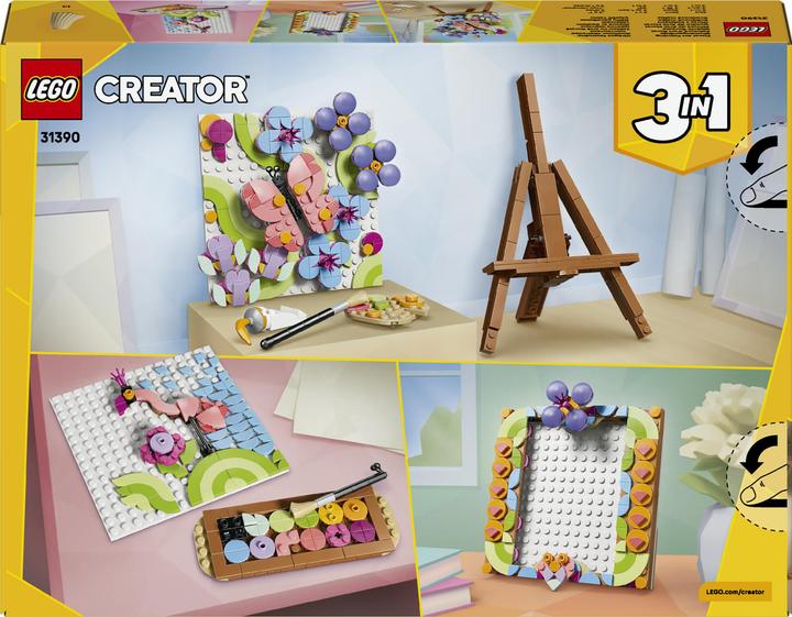 Produktbild LEGO Deko-Blumengemälde (31390, LEGO Creator Expert)